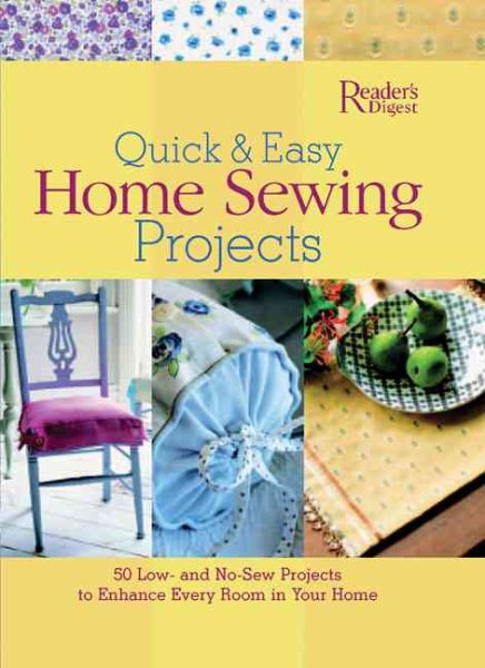 Quick and Easy Home Sewing Projects (Quick & Easy) cover