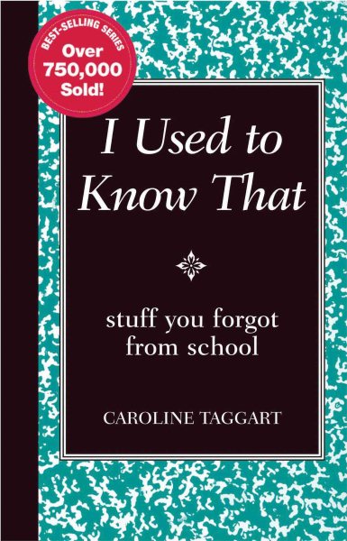 I Used to Know That: Stuff You Forgot From School (Blackboard Books) cover