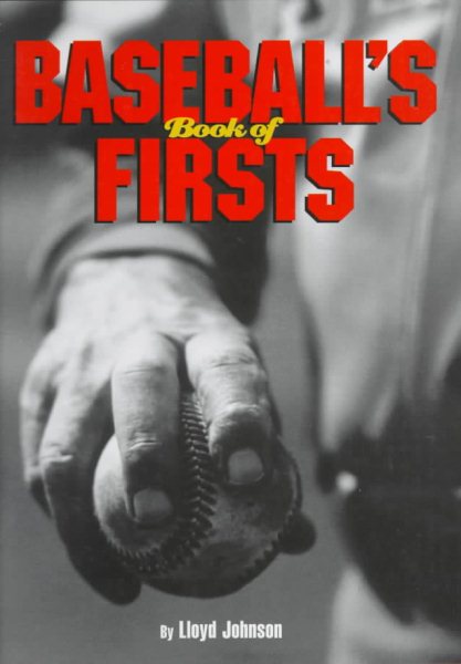 Baseball's Book of Firsts cover
