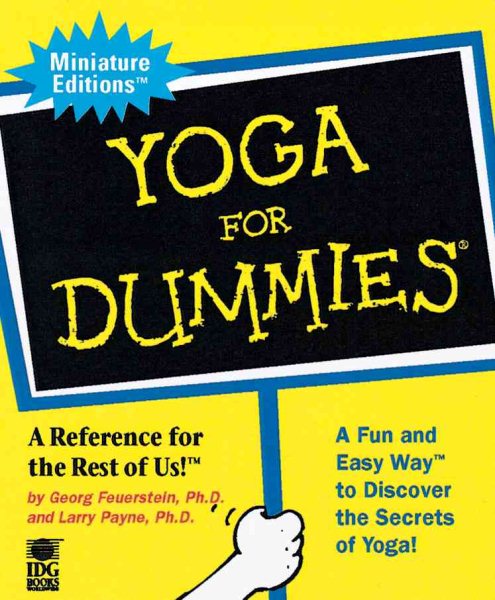 Yoga for Dummies: Miniature edition cover