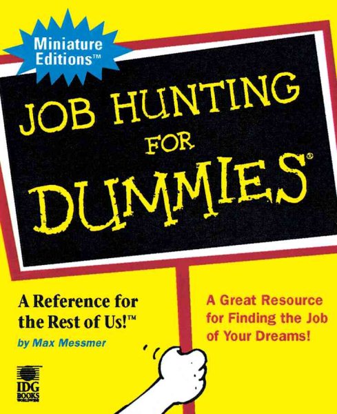 Job Hunting For Dummies (Miniature Editions for Dummies (Running Press)) cover