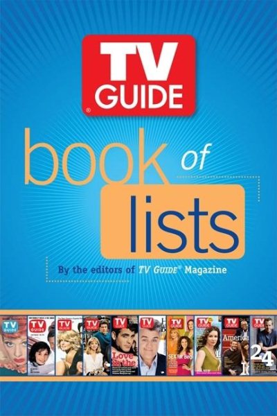 The TV Guide Book of Lists cover