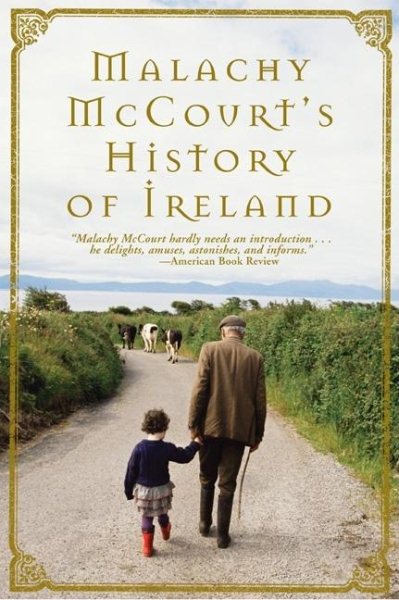 Malachy McCourt's History of Ireland (paperback) cover