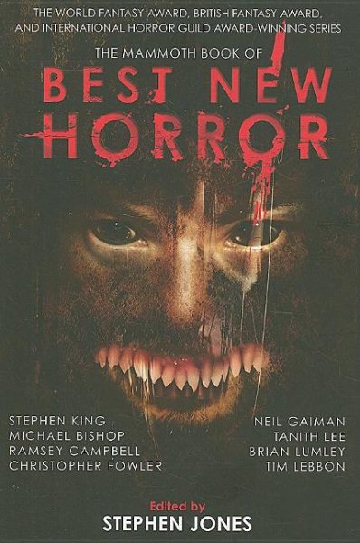 The Mammoth Book of Best New Horror 20 cover