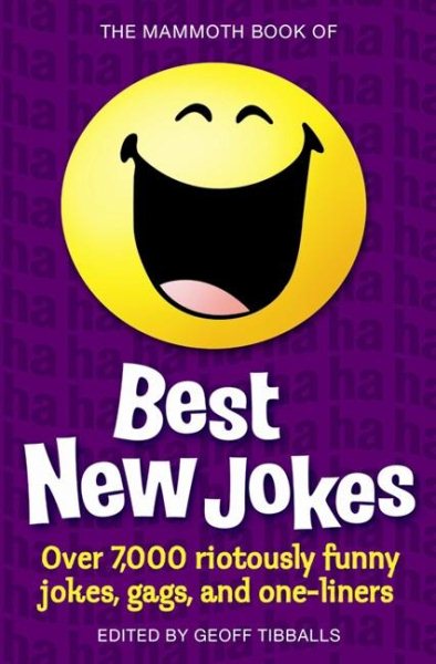 The Mammoth Book of Best New Jokes cover