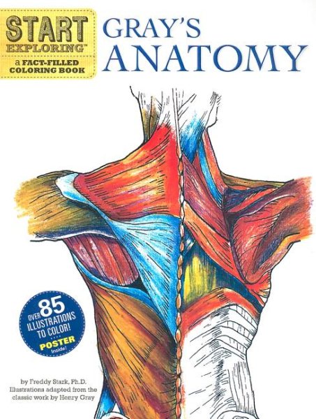 Start Exploring: Gray's Anatomy: A Fact-Filled Coloring Book (Start Exploring (Coloring Books))