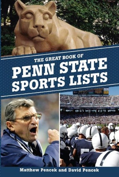 The Great Book of Penn State Sports Lists (Great City Sports List) cover