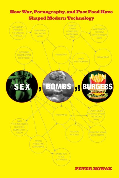 Sex, Bombs, and Burgers: How War, Pornography, And Fast Food Have Shaped Modern Technology cover