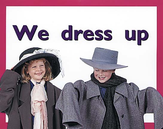 We Dress Up: Individual Student Edition Magenta (Level 1) cover