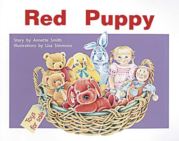 Rigby PM Plus: Individual Student Edition Red (Levels 3-5) The Red Puppy cover