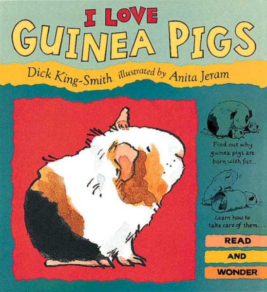 I Love Guinea Pigs: Read and Wonder cover