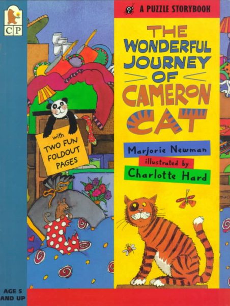 The Wonderful Journey of Cameron Cat (A Puzzle Storybook) cover
