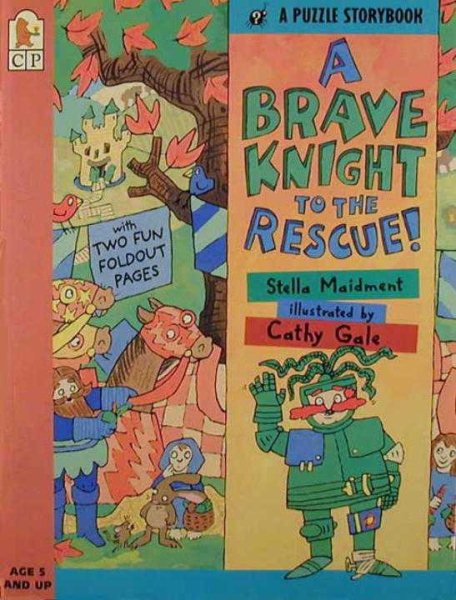 A Brave Knight to the Rescue (A Puzzle Storybook) cover