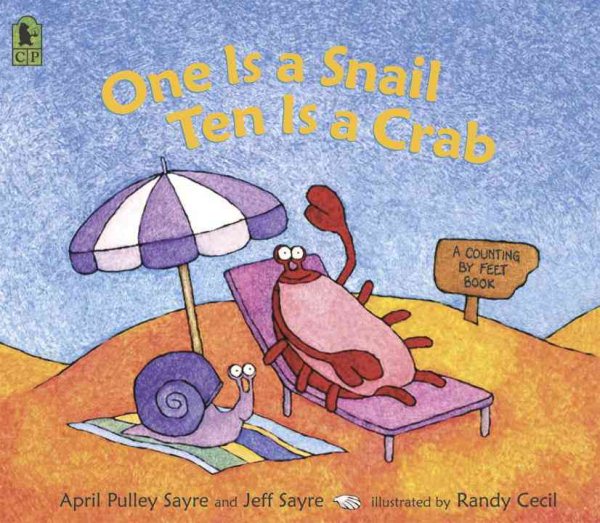 One Is a Snail, Ten is a Crab: A Counting by Feet Book cover