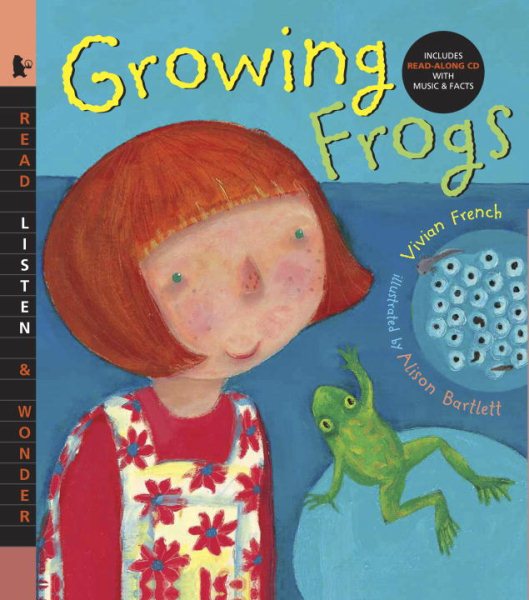 Growing Frogs with Audio: Read, Listen, & Wonder cover