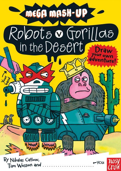 Mega Mash-Up: Robots vs. Gorillas in the Desert cover
