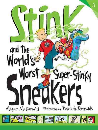 Stink and the World's Worst Super-Stinky Sneakers cover