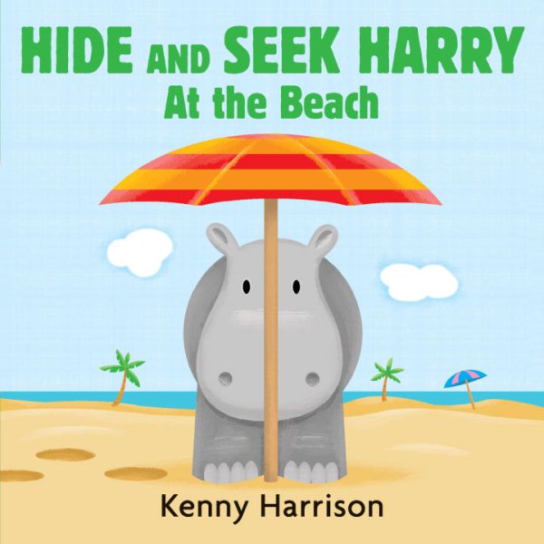 Hide and Seek Harry at the Beach (Hide and Seek Harry Boardbooks) cover