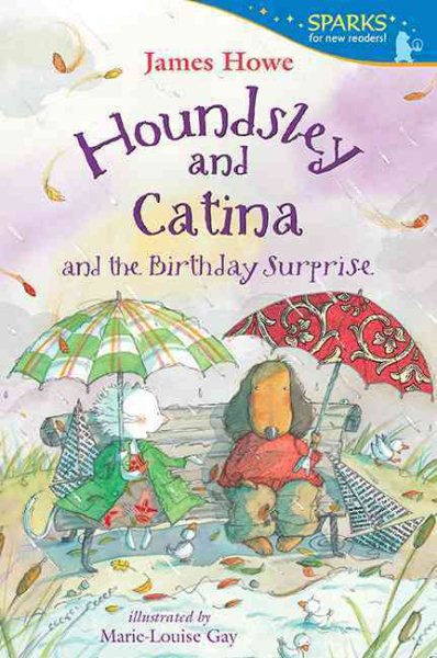 Houndsley and Catina and the Birthday Surprise: Candlewick Sparks cover