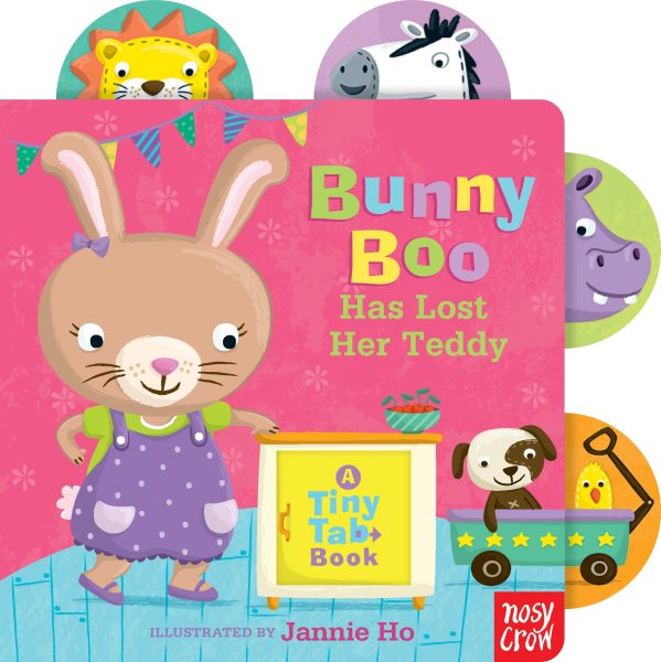 Bunny Boo Has Lost Her Teddy: A Tiny Tab Book cover