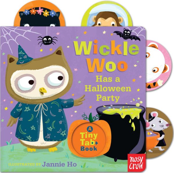 Wickle Woo Has a Halloween Party (Tiny Tab Books) cover