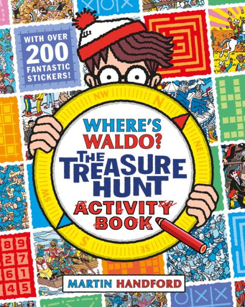 Where's Waldo? The Treasure Hunt: Activity Book cover