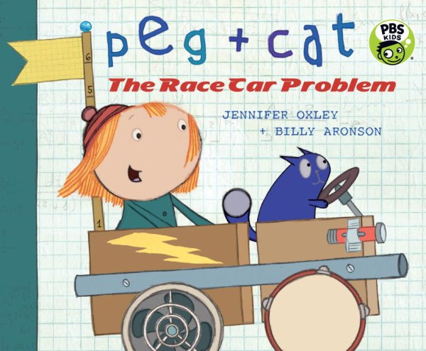 Peg + Cat: The Race Car Problem cover