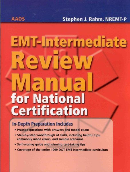 EMT-Intermediate Review Manual for National Certification cover