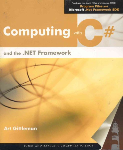 Computing with C# and the .NET Framework cover