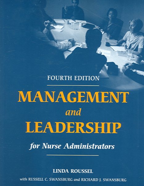 Management And Leadership For Nurse Administrators cover