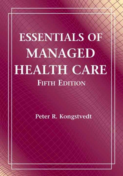 Essentials of Managed Health Care, 5th Edition cover