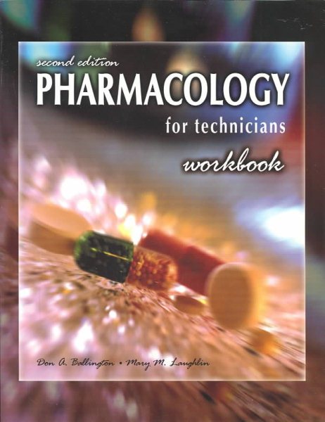 Pharmacology for Technicians cover