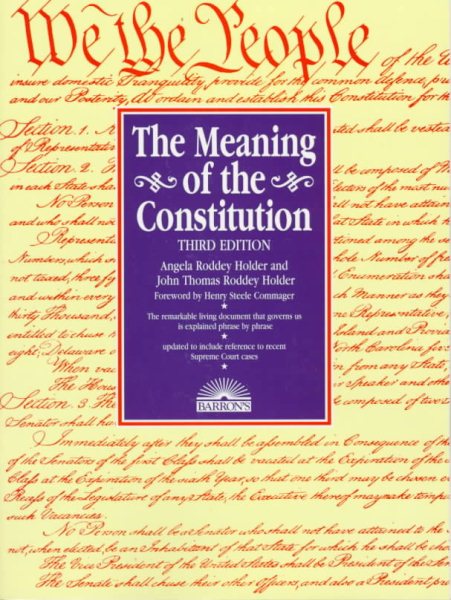 The Meaning of the Constitution cover