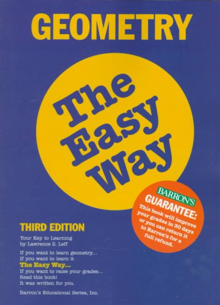 Geometry the Easy Way (Easy Way Series) cover