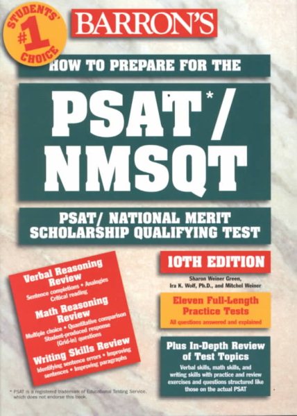 Barron's How to Prepare for the PSAT/NMSQT: PSAT/National Merit Scholarship Qualifying Test (Barron's PSAT/NMSQT) cover
