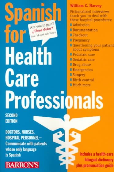 Spanish for Healthcare Professionals cover