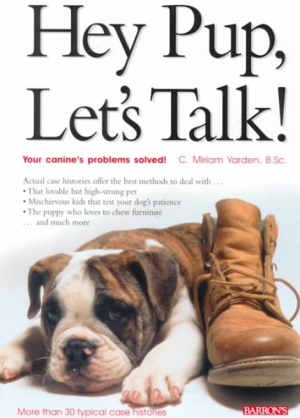 Hey Pup, Let's Talk! cover