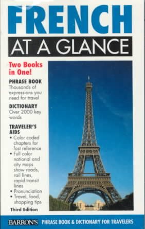 French at a Glance (At a Glance Foreign Language Phrasebooks) (French Edition) cover