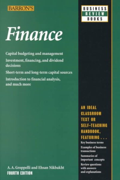 Finance (Business Review Series) cover