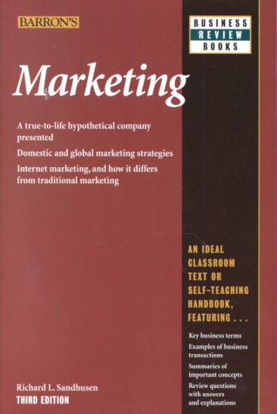 Marketing (Business Review Series) cover