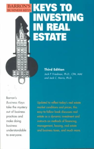 Keys to Investing in Real Estate (Barron's Business Keys) cover