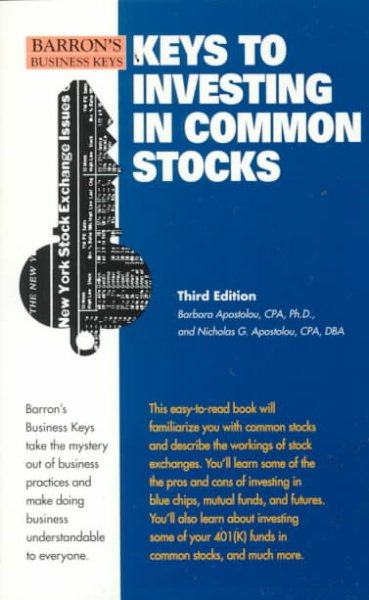 Keys to Investing in Common Stocks (Barron's Business Keys)