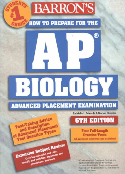 How to Prepare for the AP Biology (Barron's AP Biology) cover