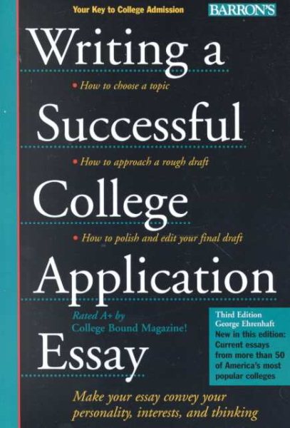 Writing a Successful College Application Essay cover