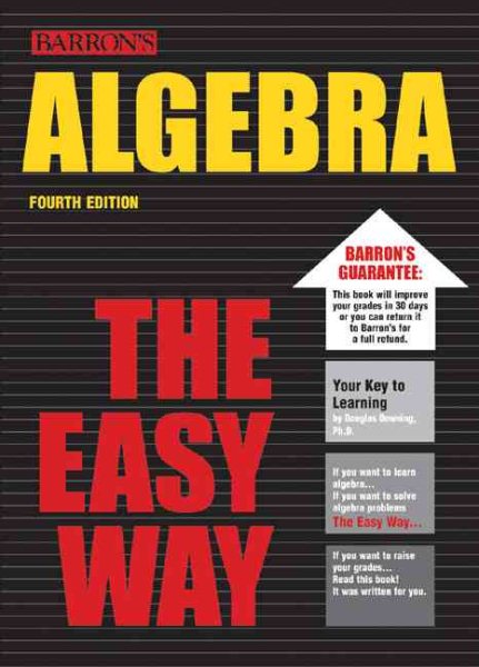 Algebra the Easy Way (Easy Way Series) cover