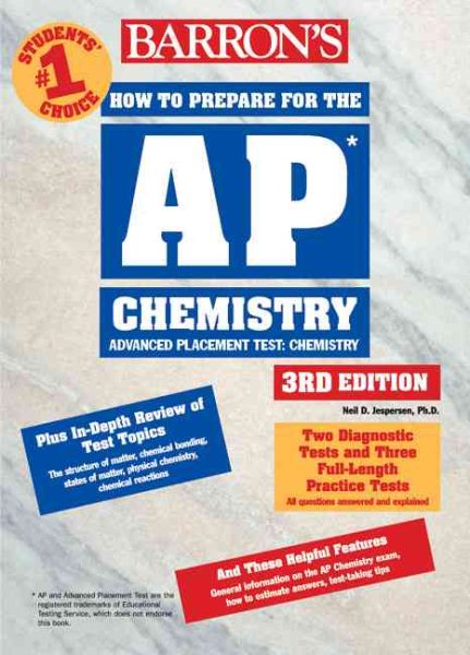 How to Prepare for the AP Chemistry (Barron's AP Chemistry) cover