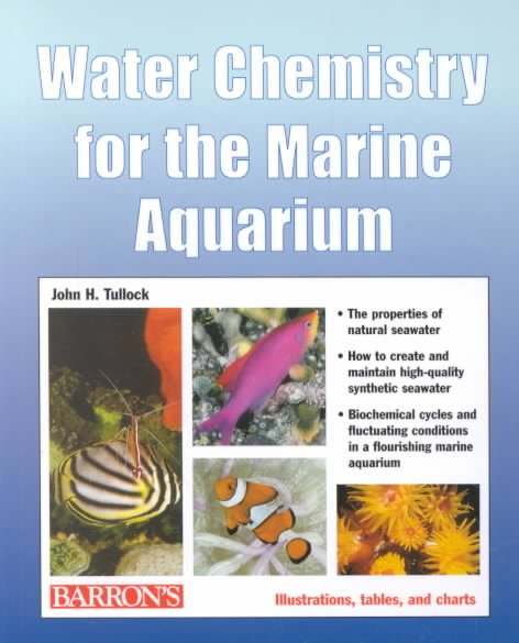 Water Chemistry for the Marine Aquarium cover
