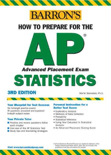 How to Prepare for the AP Statistics, 3rd Edition cover