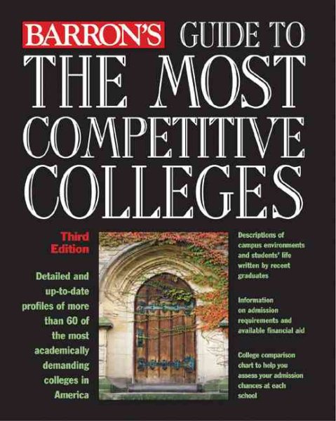 Barron's Guide to the Most Competitive Colleges cover