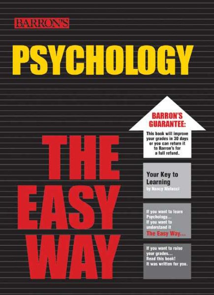 Psychology the Easy Way (Barron's E-Z) cover